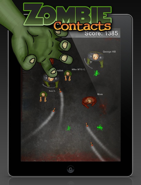 Zombie Contacts - iPad version