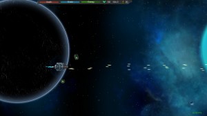 New planet graphics and the minigun firing